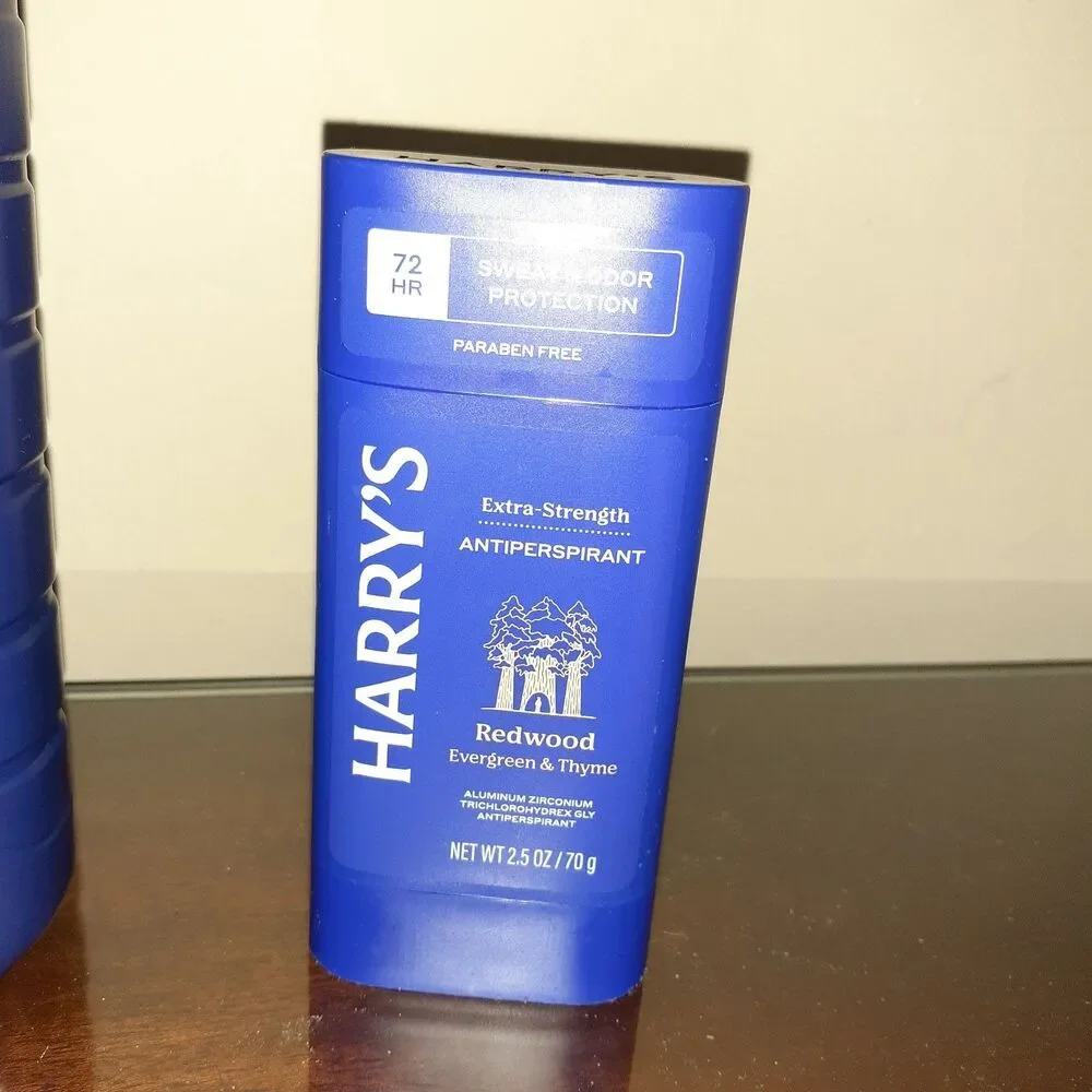 Harry's Extra-Strength Antiperspirant Redwood Evergreen & Thyme 2.5 Oz New